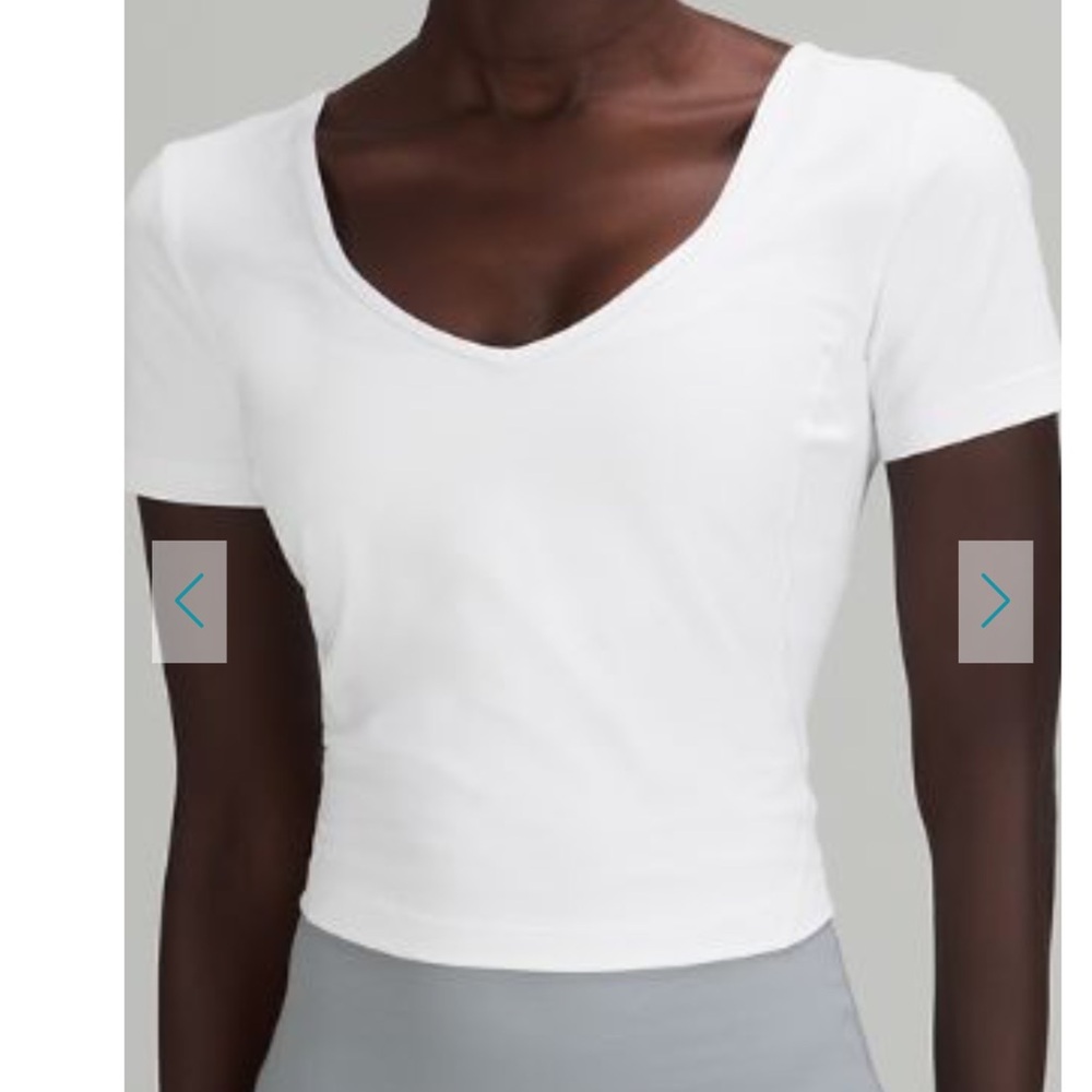 Lululemon NWT Align Tee White 2